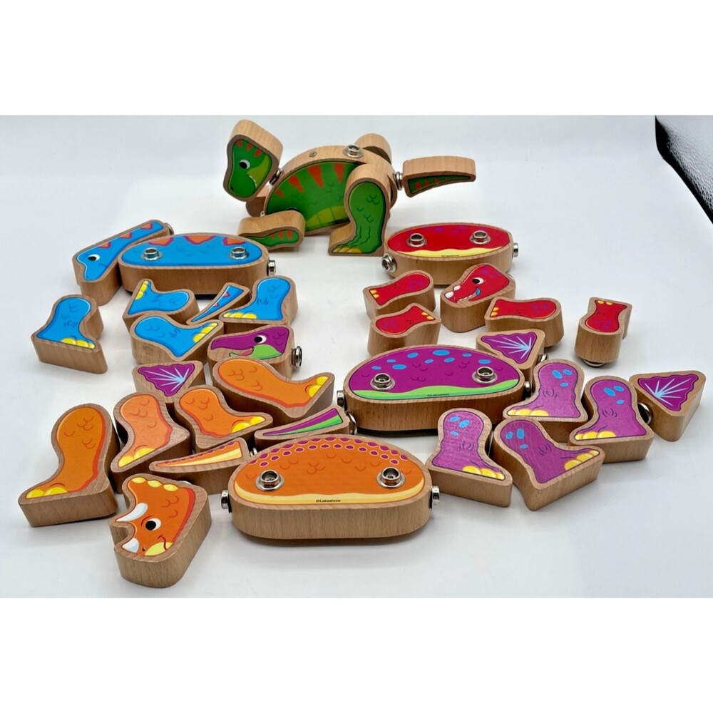 Lakeshore Learning Snap-Dinos Age 3 - 6 Years 38 pcs - Picture 10 of 12